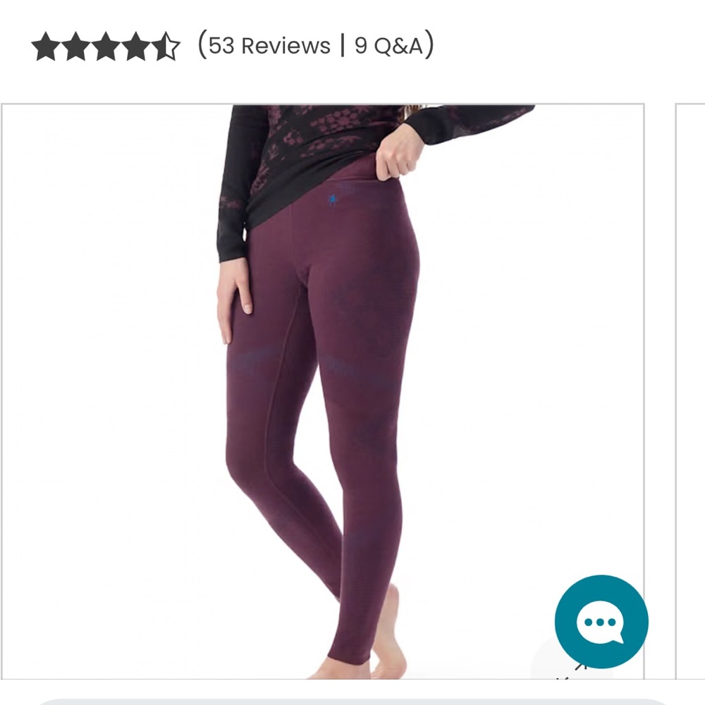 Smartwool intraknit base layer pants